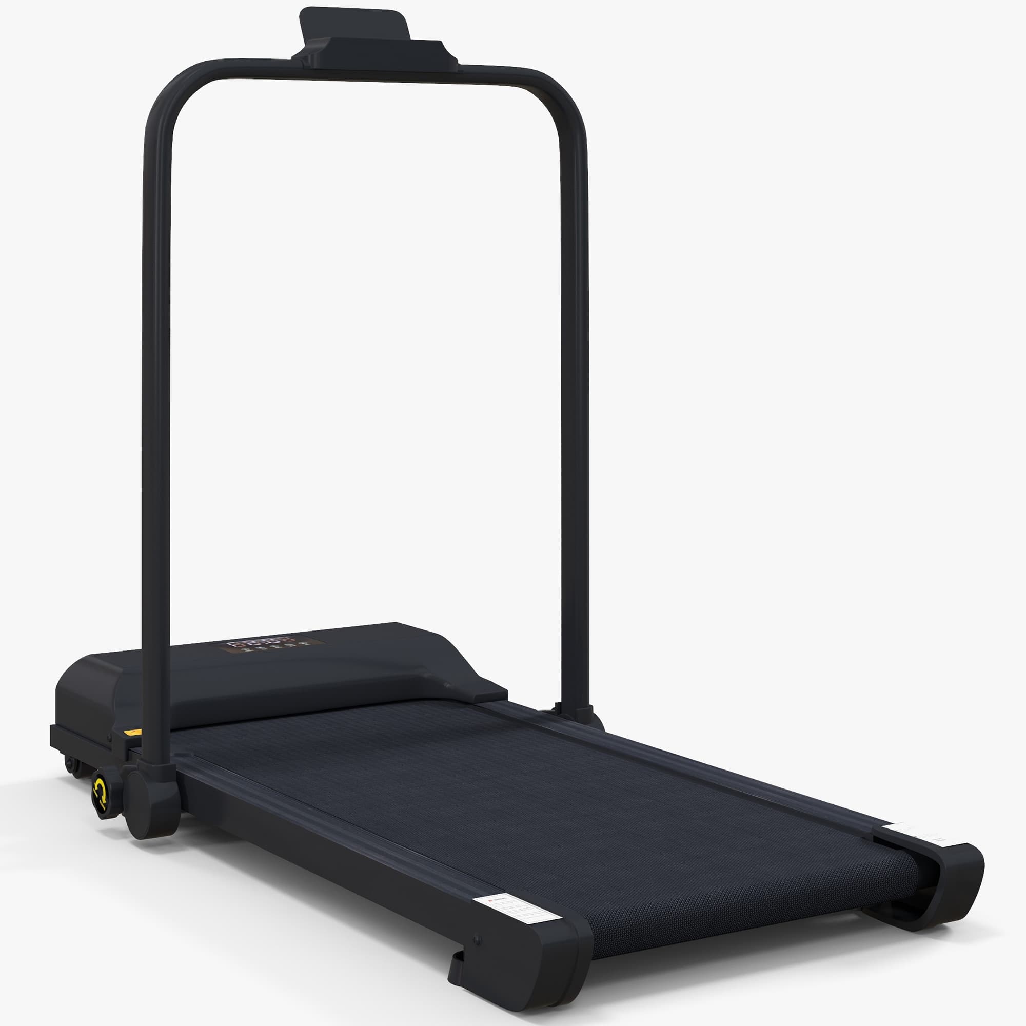 HOMCOM Tapis de course électrique pliant 2 en 1, 1-10 km/h, tapis de marche électrique avec télécommande 130 x 59 x 96 cm noir