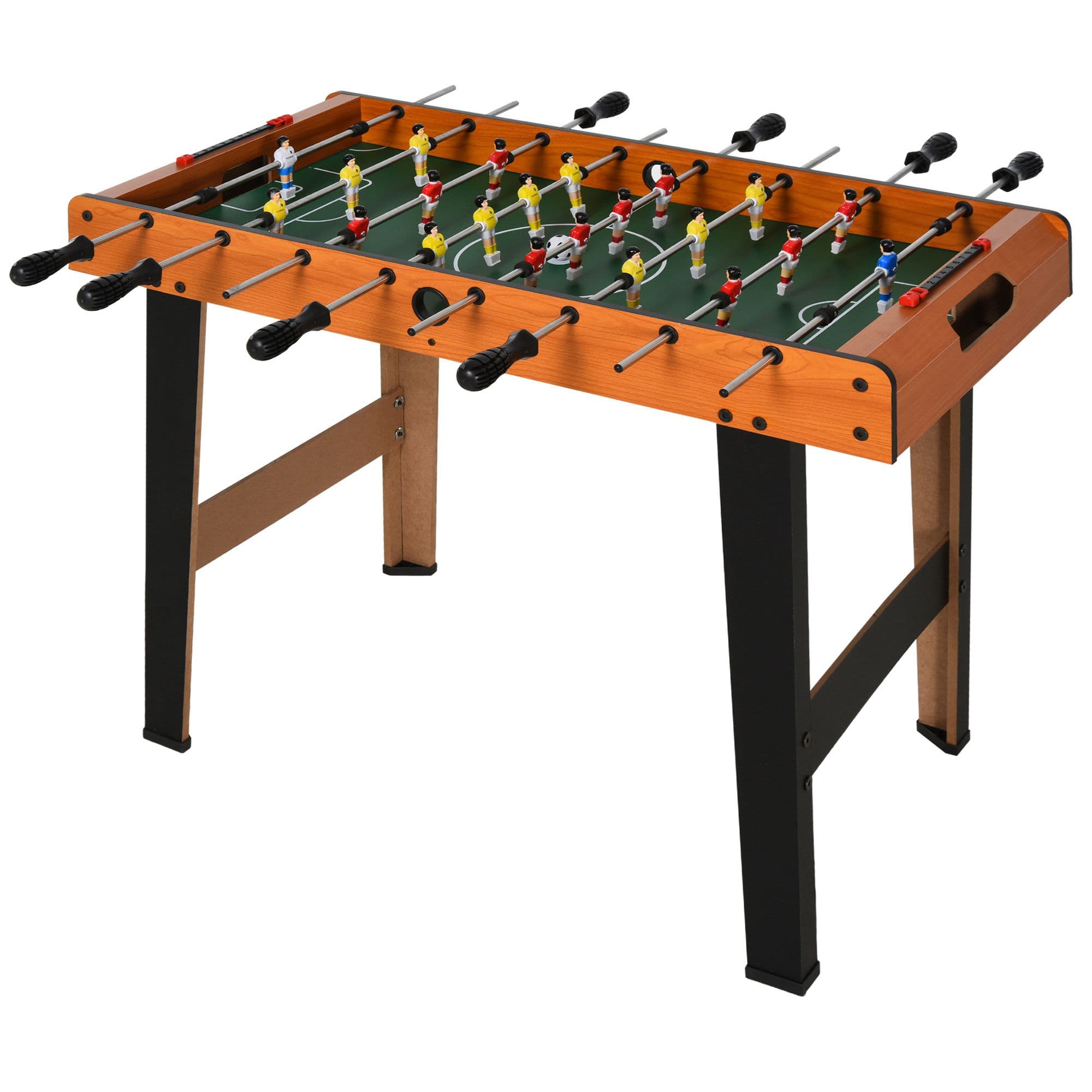 HOMCOM baby-foot miniature table de jeu, jeu de famille intérieur, 84,5x40x61,2 Aosom France