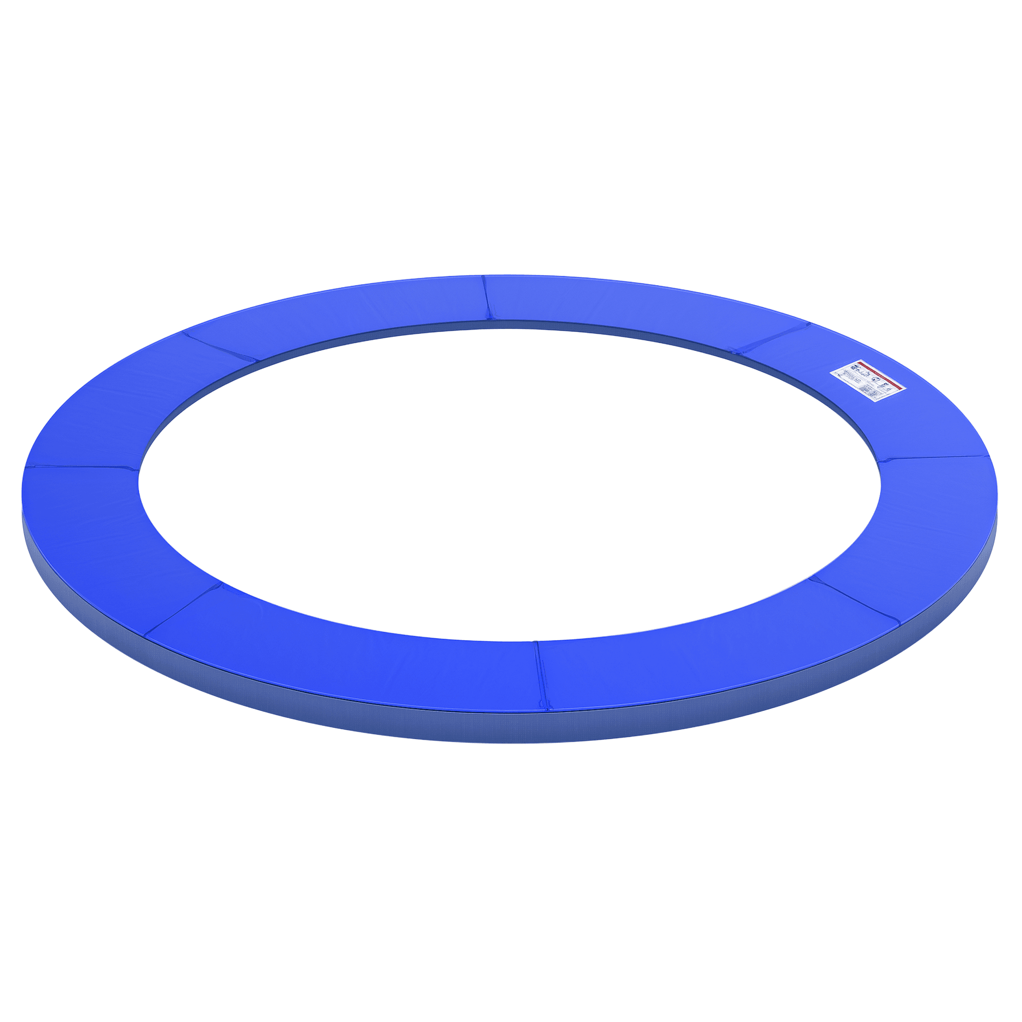 HOMCOM Coussin de protection pour trampoline de remplacement Ø 305 cm résistant aux rayons UV, anti déchirure bleu