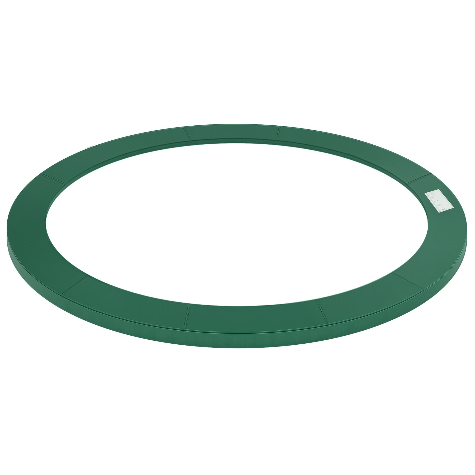 HOMCOM Couvre Ressort Coussin Toile BÂCHE À Ressorts pour Trampoline 8FT Ø 244 CM Vert Neuf