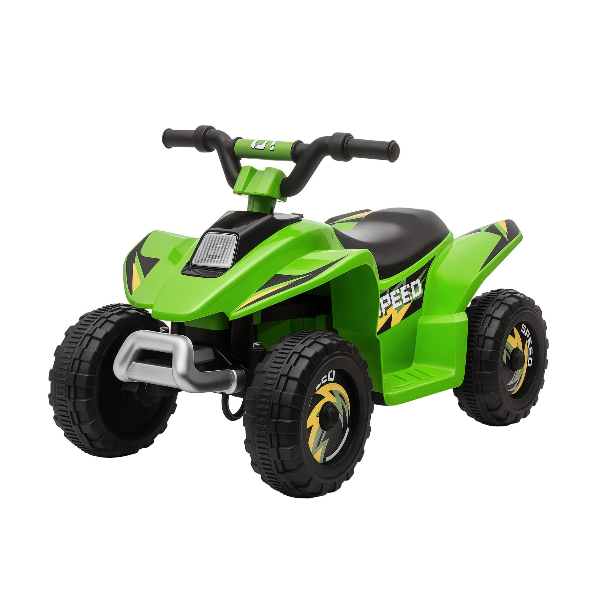 HOMCOM Quad électrique pour enfants 18-36 mois véhicule à batterie 6V avec marche avant et arrière 72 x 40 x 45,5 cm vert