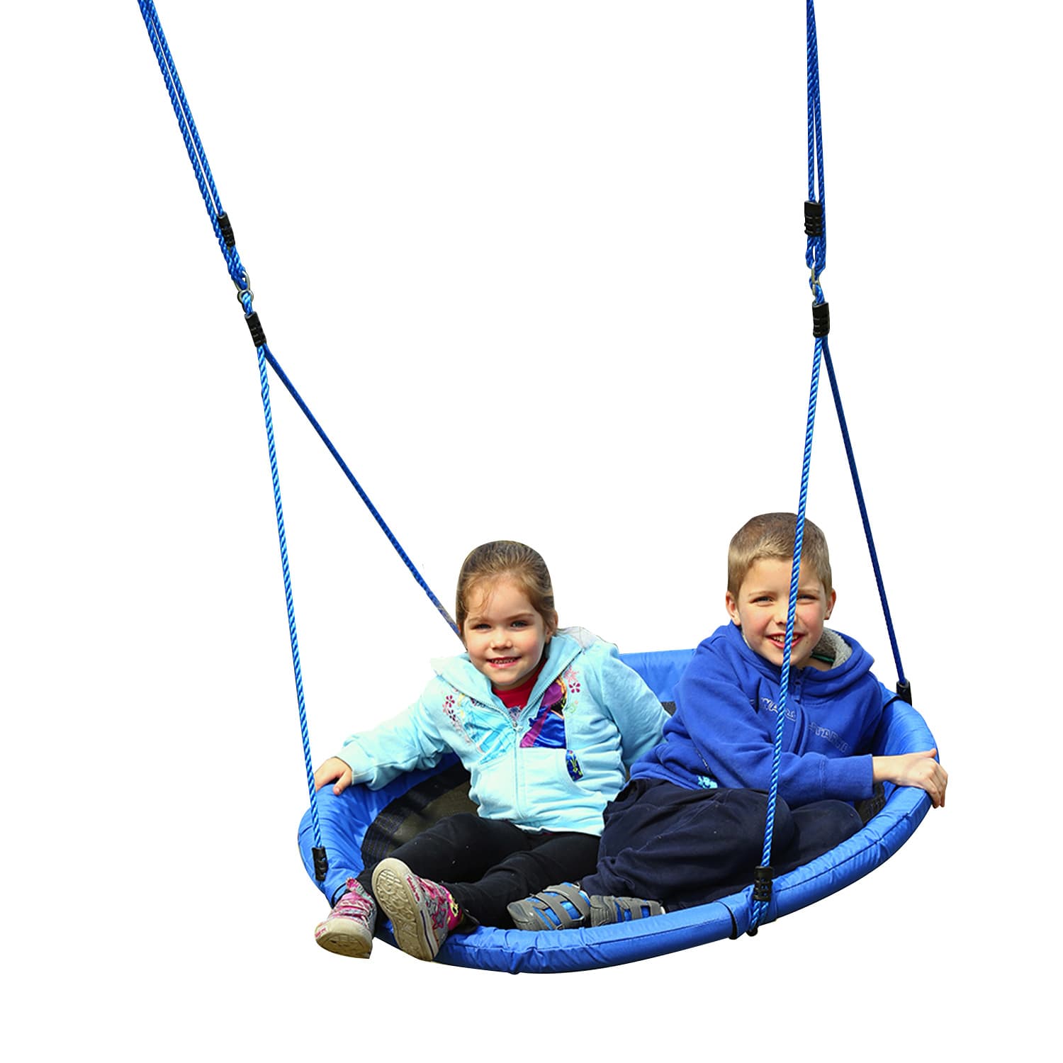 HOMCOM Balançoire de Jardin pour Enfants de 3 à 8 ans, Balançoire pour Enfants Intérieure et Extérieure 100x180 cm, Charge Maximale 100 kg