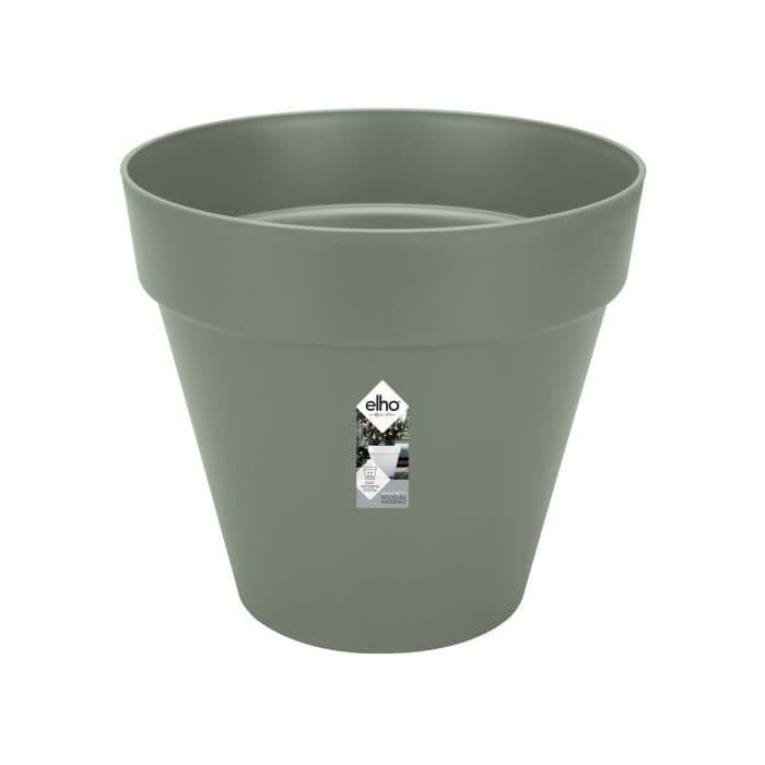 ELHO Pot de fleurs Loft Urban - Plastique - Réservoir - Ø48,5x 44,5cm - Vert
