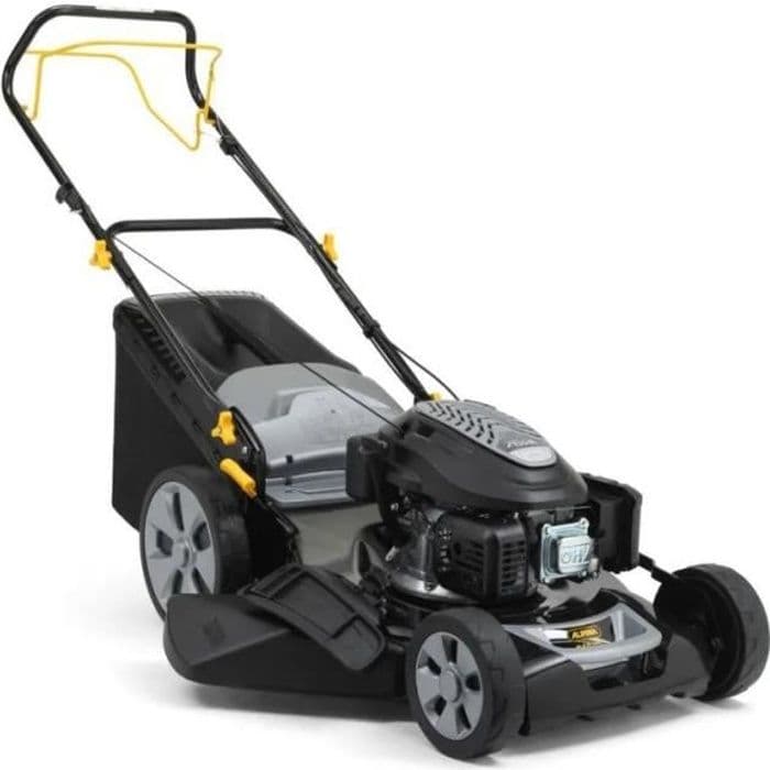 Tondeuse thermique autotractée 4 en 1 - ALPINA AL5 51 SAQ - 51cm - 166 cm3 - Jusqu'a 1800 m2