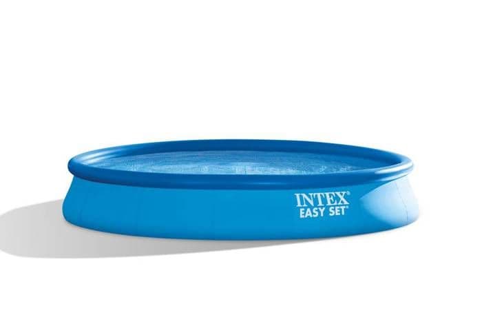 Kit Piscine hors sol autoportante INTEX - Easy SetTM - 457 x 84 cm - Ronde (Livrée avec une pompe et cartouche) - 28158NP