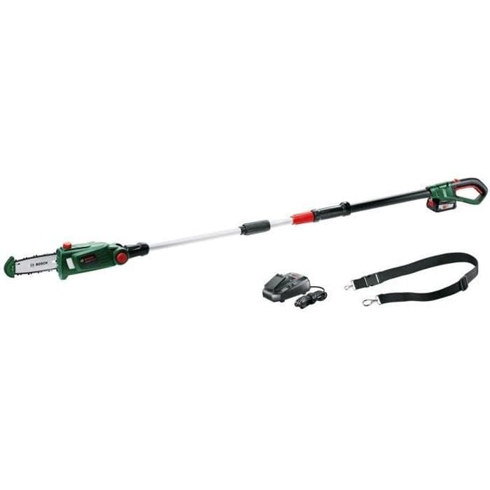 Élagueuse sur perche sans fil BOSCH UniversalChainPole 18 - Guide 20 cm - Perche 2,1 a 2,6 m - Avec batterie