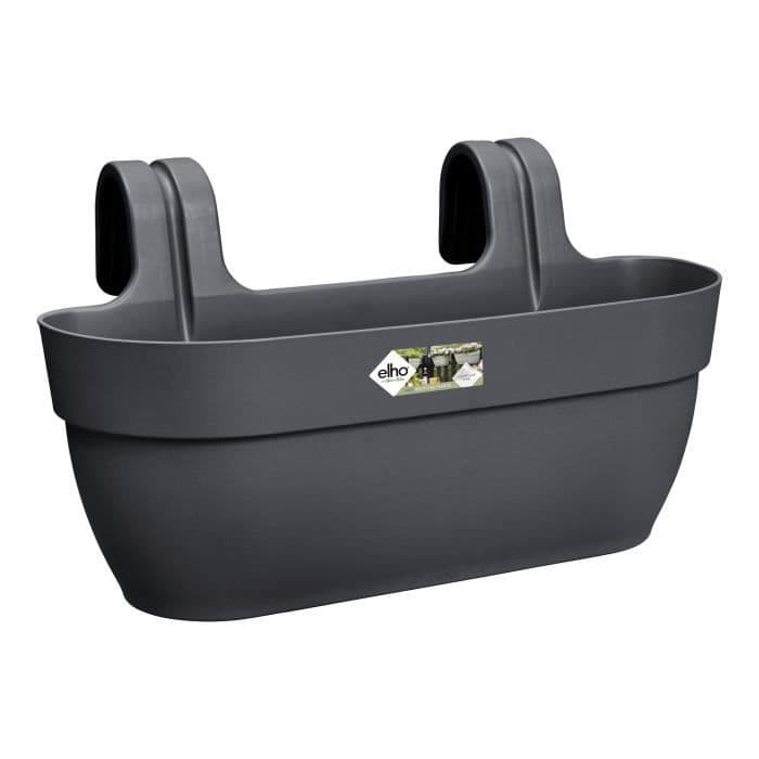 ELHO Balconniere Vibia Campana Easy Hanger Large - 7,5 L - 46 x 24 x 26,5 cm - Anthracite