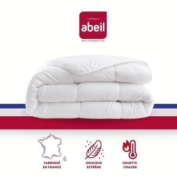 Couette chaude 400gr/m2 Douceur Auvergnate - 220 x 240 cm - 2 personnes - ABEIL