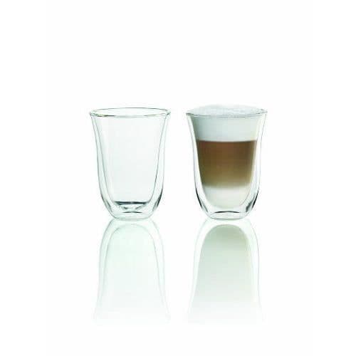 Lot de 2 tasses Latte Macchiato - DELONGHI - Contenance 33 cl - Double parois