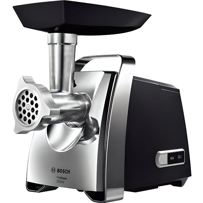 Hachoir a viande - BOSCH MFW67440 - Noir - 700W - Pieds antidérapants