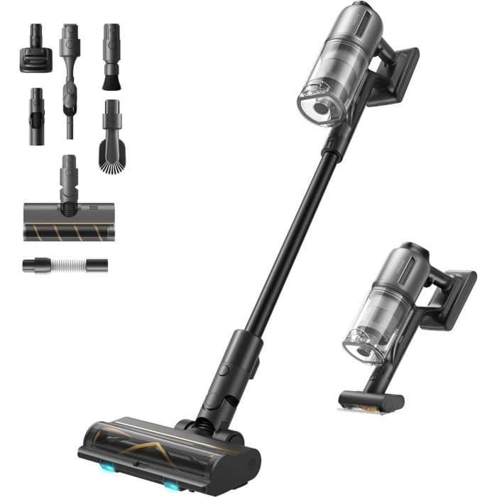 DREAME Z30 - Aspirateur Balai sans Fil - Puissance 310 AW - Autonomie 90 Min - Technologie de Détection de Poussiere