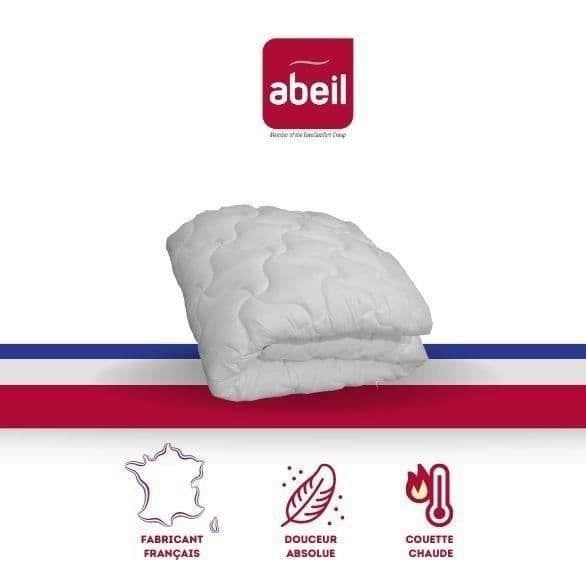 Couette Chaude - ABEIL - Douceur Absolue 140 x 200 cm - Blanc