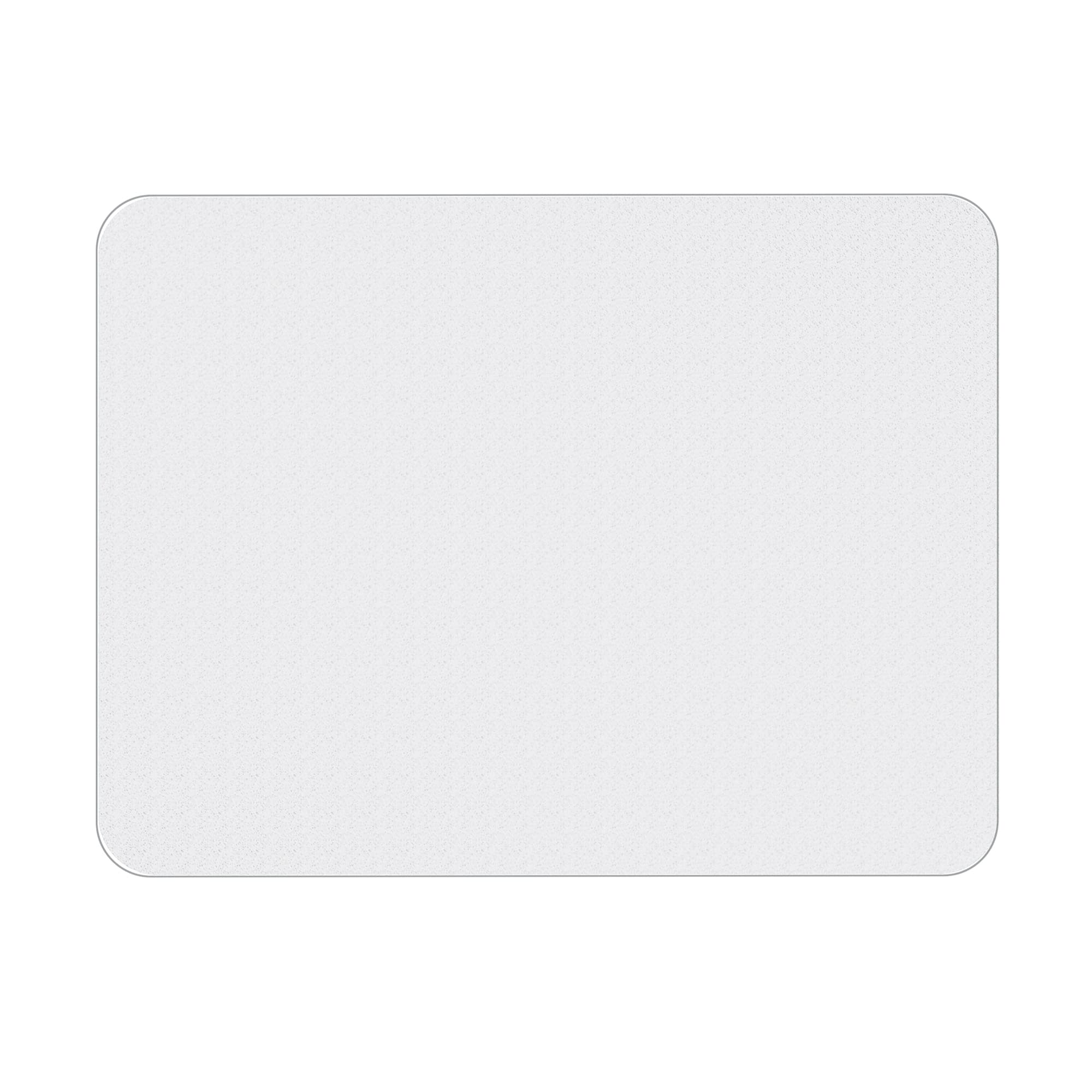 HOMCOM Tapis de chaise de bureau rectangulaire, antidérapants en plastique transparent 90x120cm