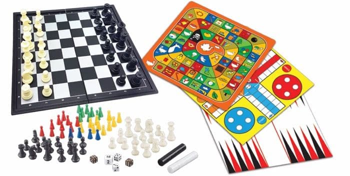Jeux de société magnétiques – coffret 8 jeux en 1, De 2 a 6 joueurs