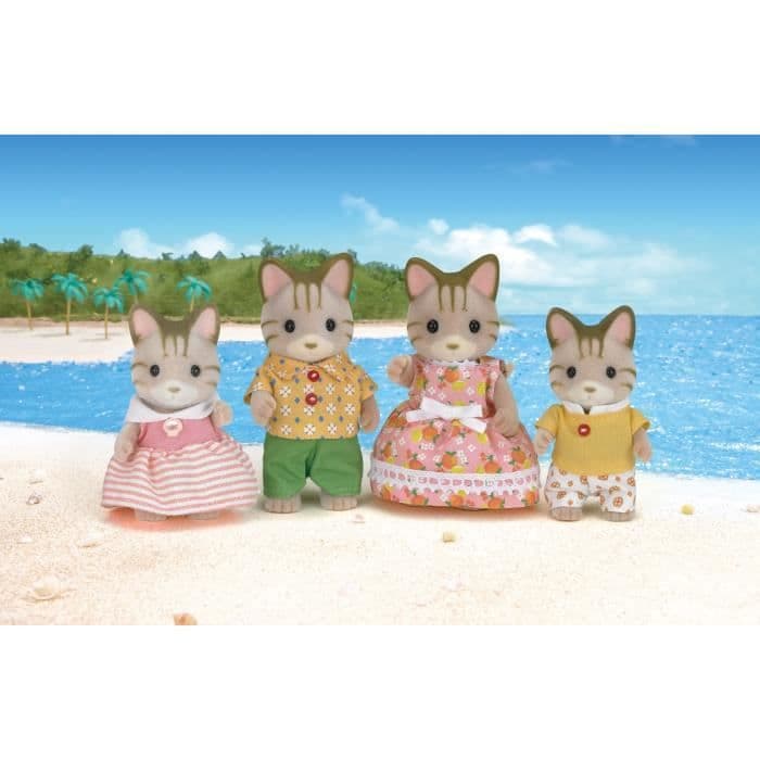 La famille Chat Tigré - Sylvanian Families - 5180