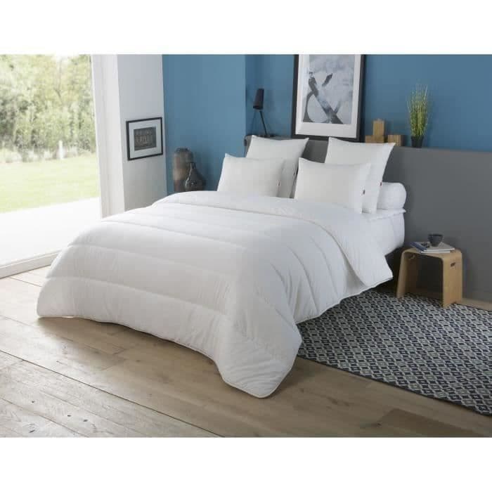 Couette Chaude 400gr/m2 - DODO - COUNTRY - 240 x 260 cm - Blanc