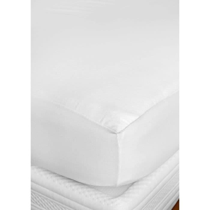 TOISON D'OR - Protection Literie 100 % Coton - CUMIN - 160 x 200 cm