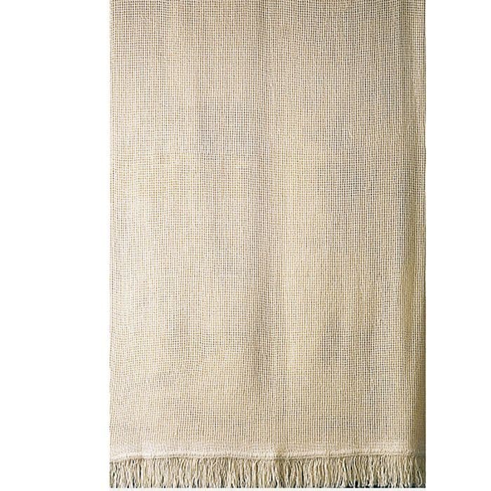 Rideau marseillais tissé Écru (225 x 140 cm)