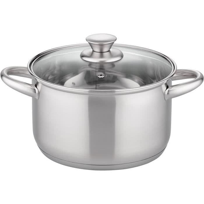 Faitout - GSW - RIGO - 24 cm - Induction - Acier inoxydable