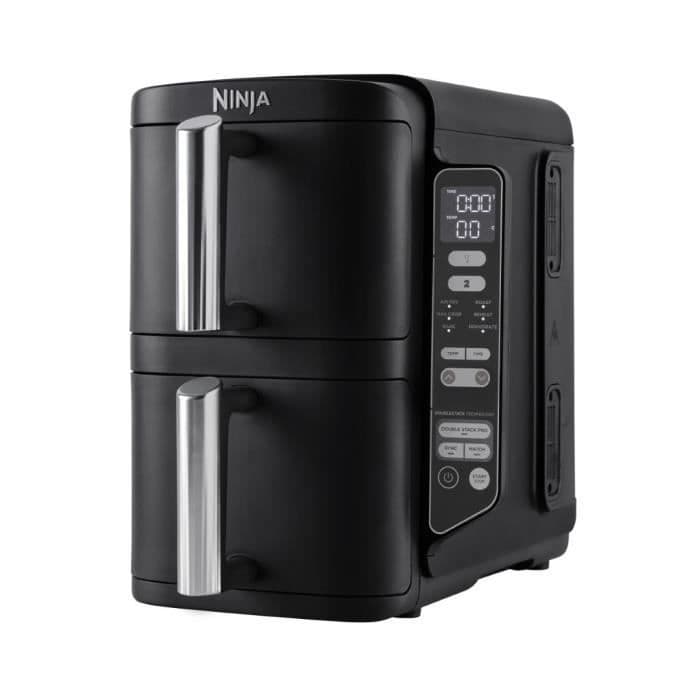 Friteuse sans huile NINJA - Double Stack SL300EU - Capacité 7,6L - 6 programmes de cuisson - 2470W