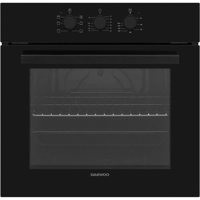 Four encastrable - Manuel - Convection naturelle - DAEWOO - BO6EM15GBNL - Noir - 59,5 x 57,5 x 59,5 cm