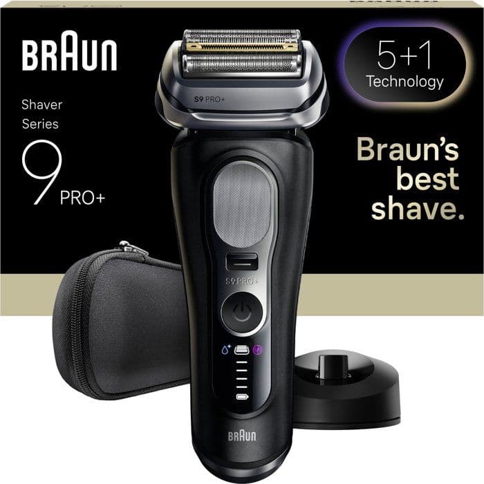Rasoir électrique - BRAUN - Series 9 9610s - 240 V - Autonomie 60 min - Noir