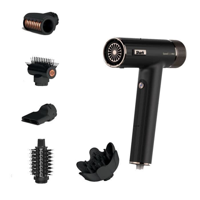Seche-cheveux - Shark - HD752EU - SpeedStyle Pro 5-en-1 - Diffuseur Defrizz Fast - 1750 W