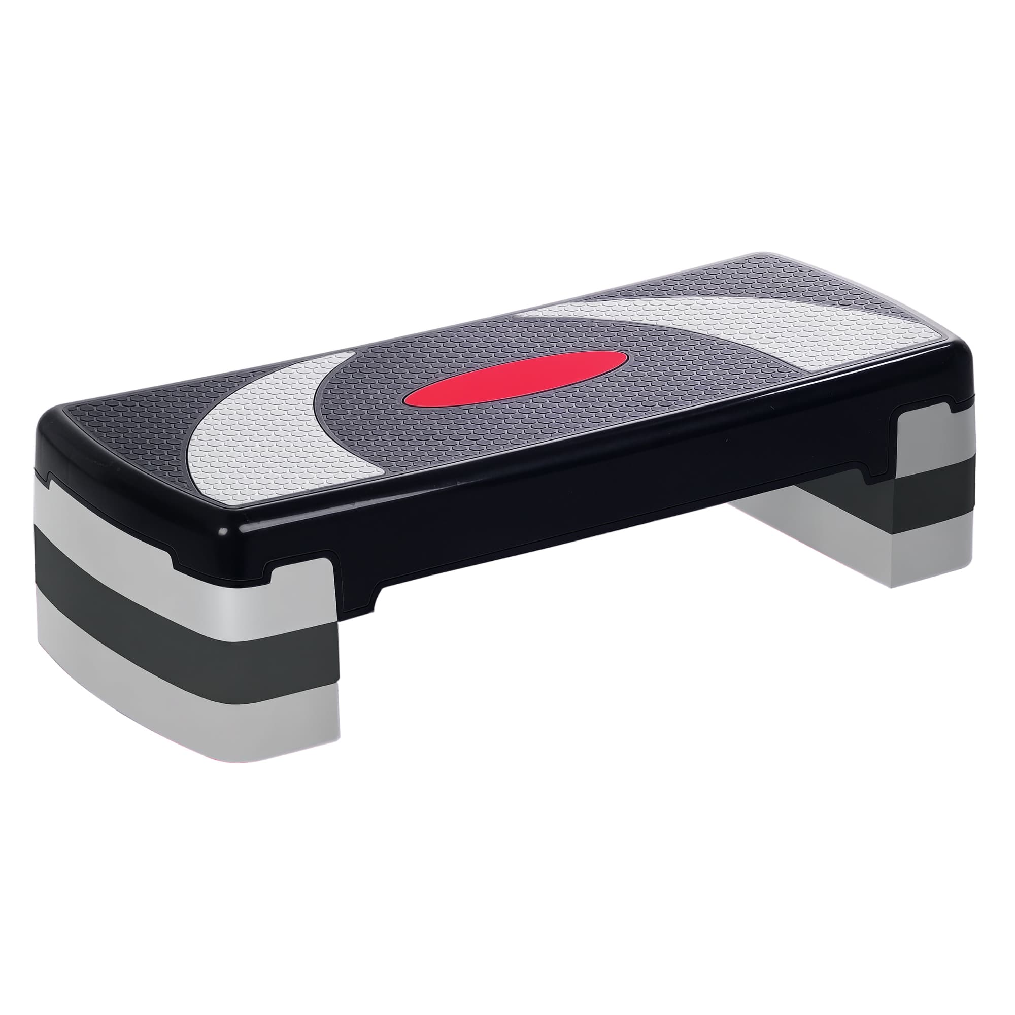 HOMCOM Step fitness aerobic stepper hauteur reglable surface antiderapante 78x29x20 cm