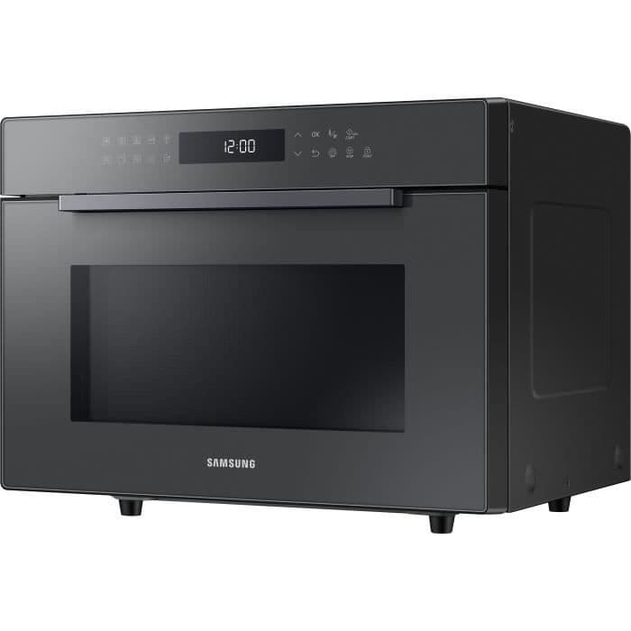 Micro-ondes Combiné 35L - SAMSUNG - MC35R8088CC - Charbon - 52,8 x 40,4 x 48,1 cm - Fonction Air FryTM