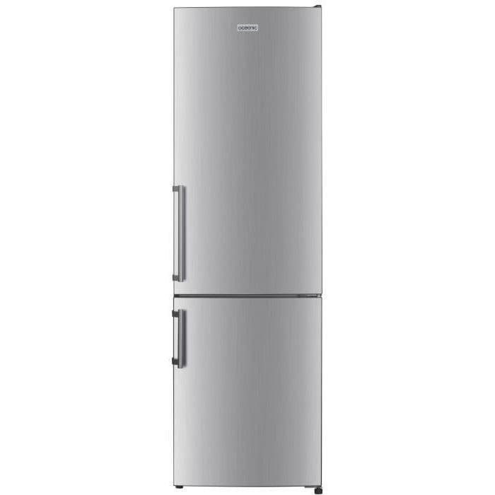Réfrigérateur combiné - OCEANIC - OCEAFC262STDS - 262 L - Classe D - 55 x 56 x 180 cm - Silver