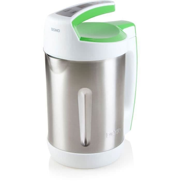 Blender chauffant - DOMO - DO705BL - 1000 W - 2 L. - Inox - 6 programmes