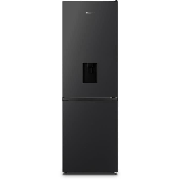 Réfrigérateur combiné - HISENSE - RB390N4WBE - 2 portes - 304 L - Classe E - 59,5 x 59 x 186 cm - Noir