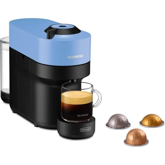 Machine a café a capsules - DELONGHI - ENV90.A - Nespresso Vertuo Pop - Bleu - 7 capsules offertes