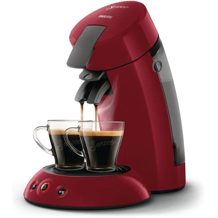Cafetiere a dosette - PHILIPS - SENSEO - HD6553/81 - Original - Rouge