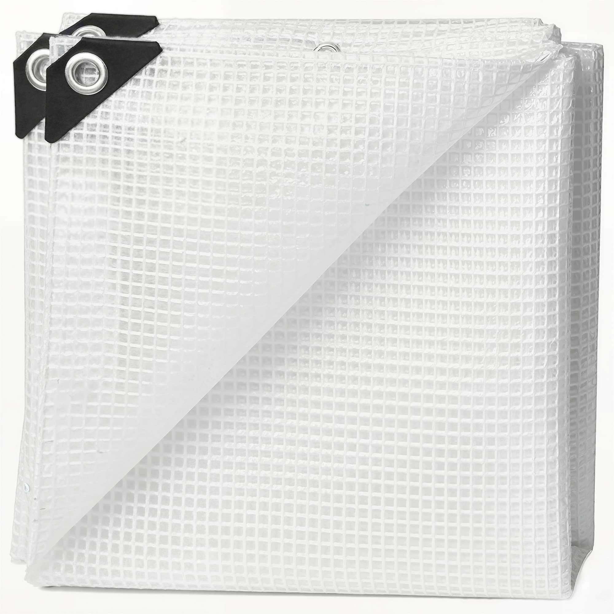 Outsunny Bâche Imperméable 3 x 5 m, PE robuste 140 g/m2, Résistante aux déchirures