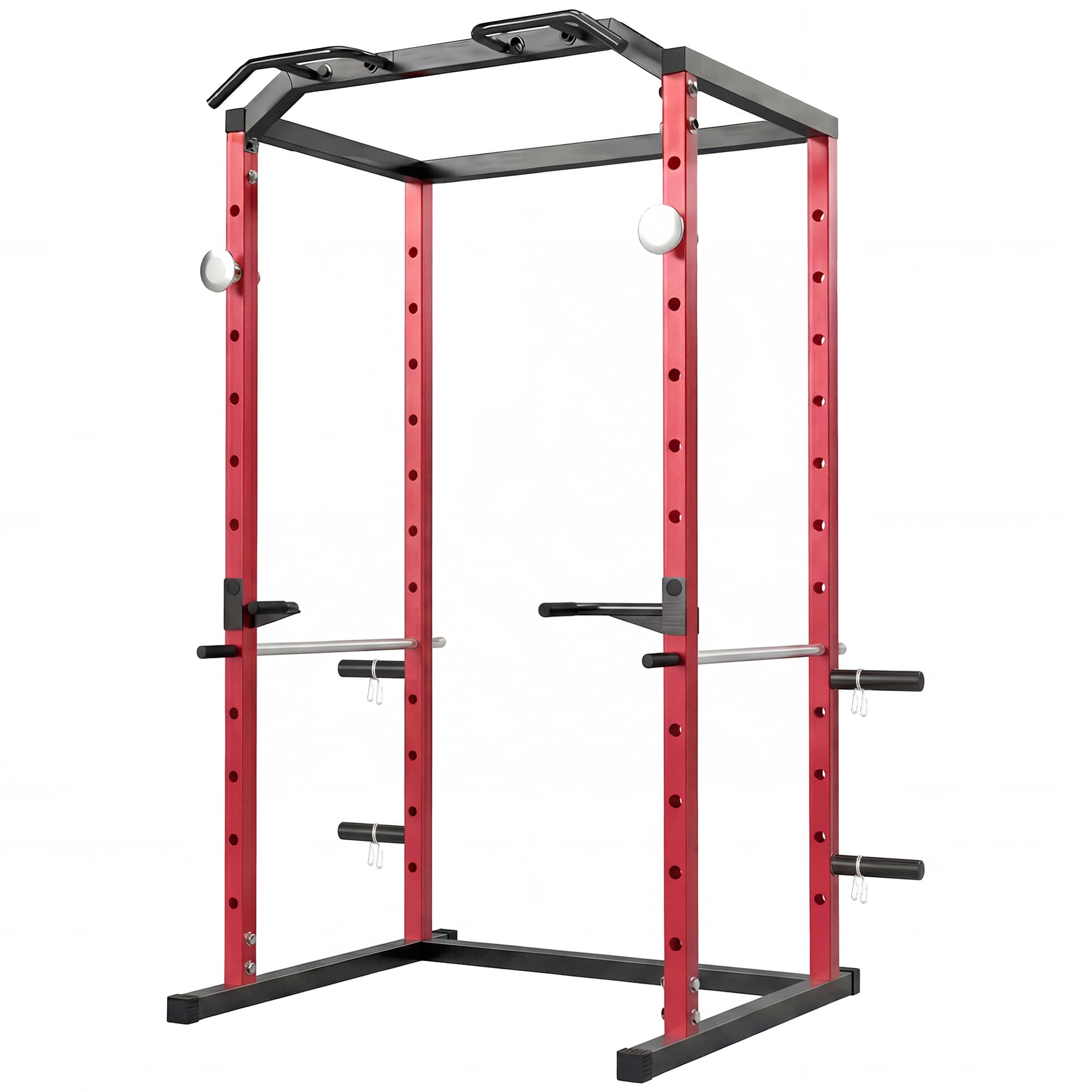 SPORTNOW Power Cage, Rack réglable avec capacité de 460KG