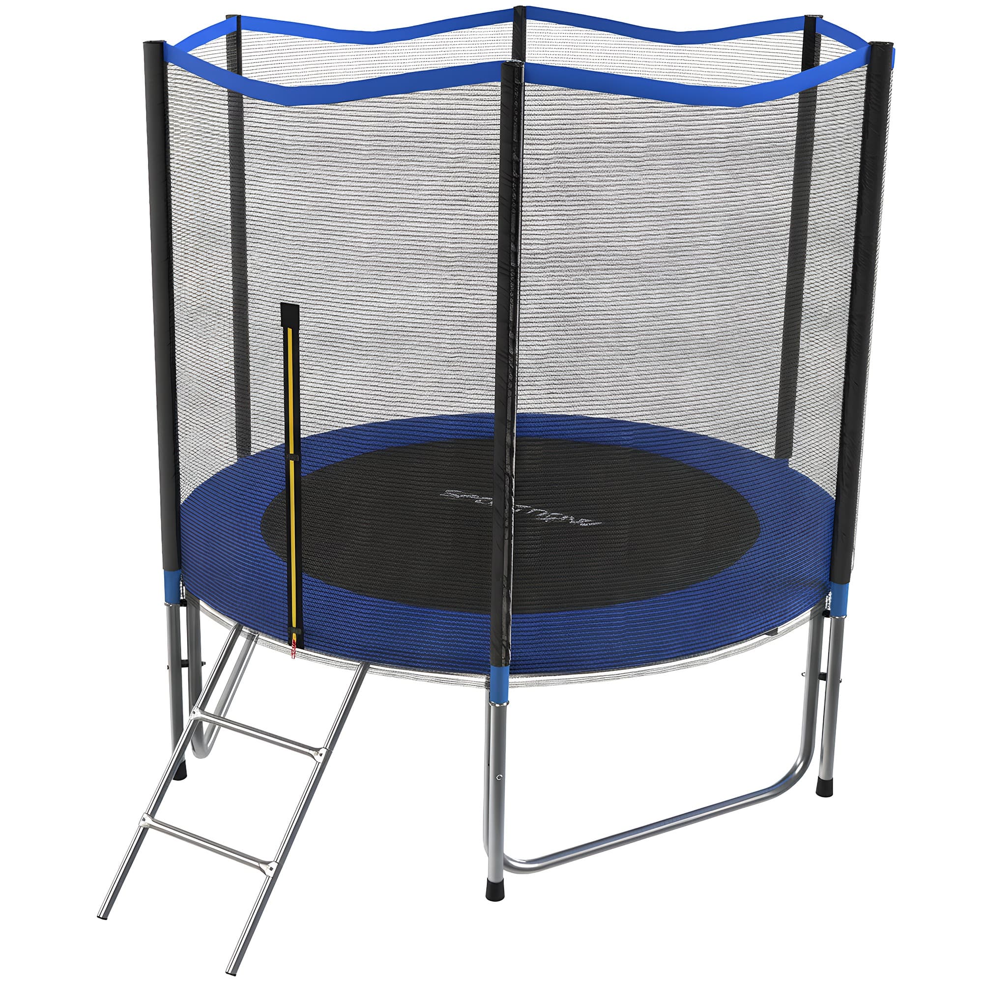 SPORTNOW Trampoline 305 cm avec filet de protection et échelle pour extérieur.