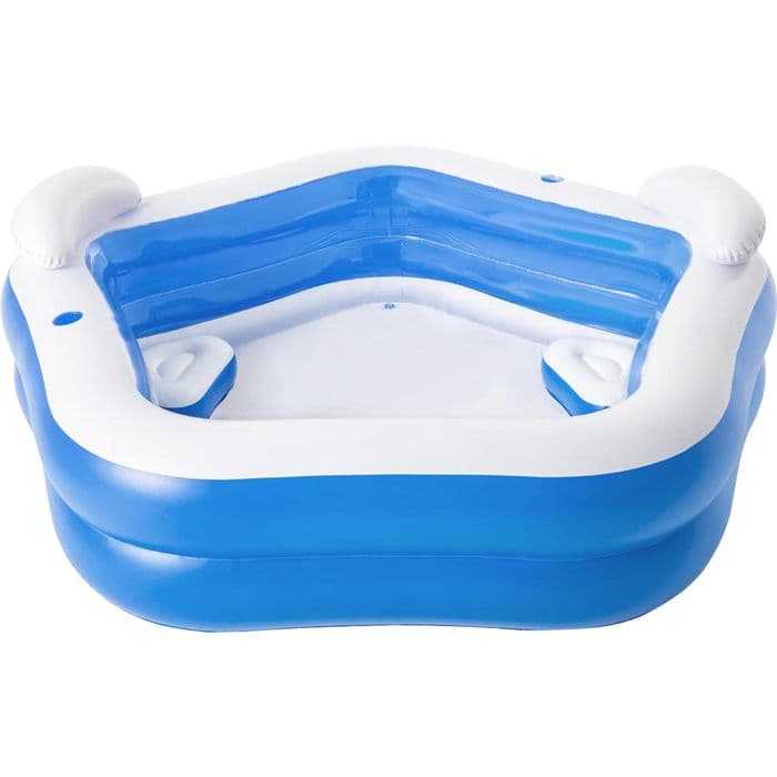 Piscine gonflable - Bestway - Family Fun - 2 anneaux - 575L