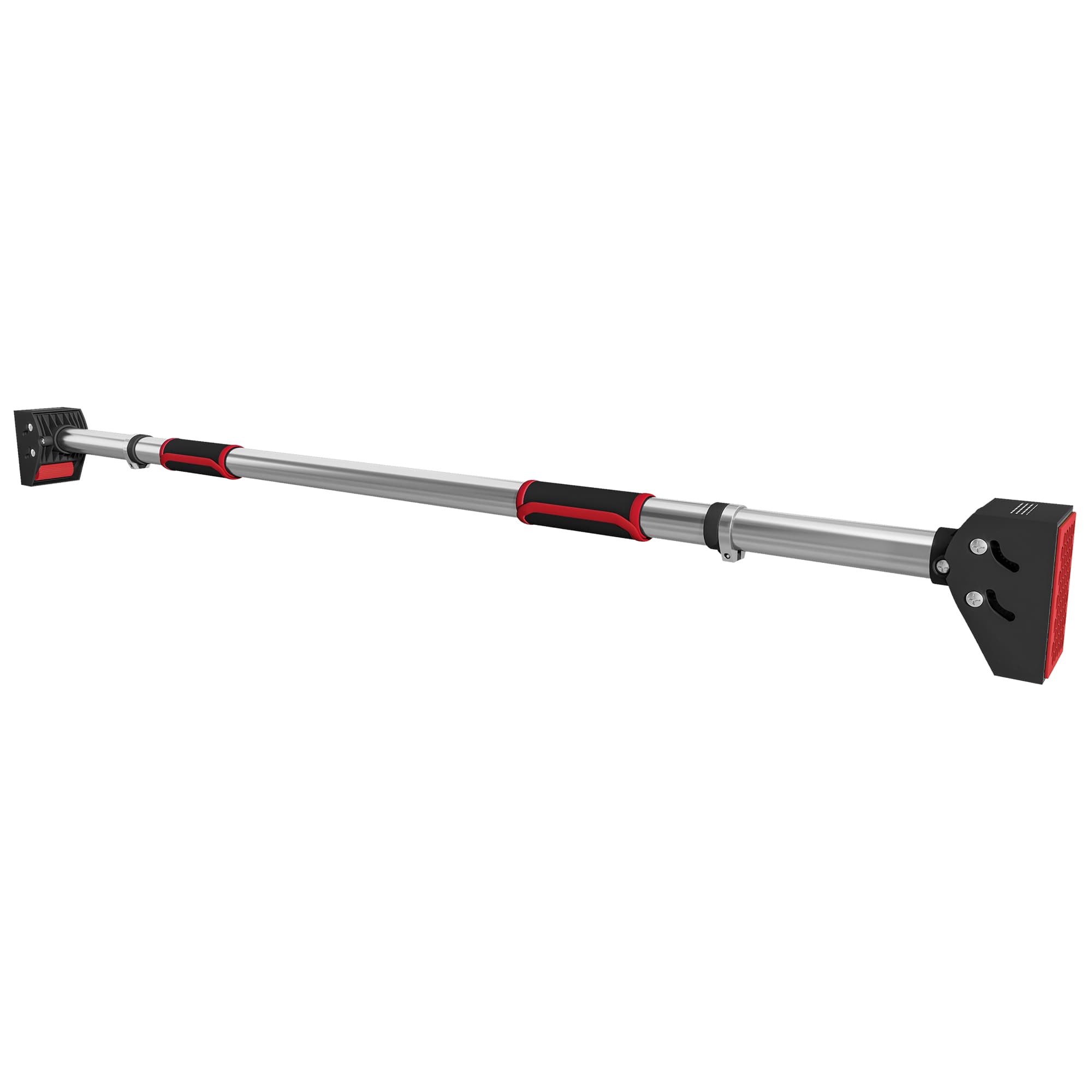 SPORTNOW Barre de traction pour porte, barre de musculation pour cadres de porte sans vis - longueur ajustable (92-124cm)