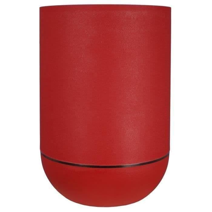Bac a fleurs - RIVIERA - GRANIT TULIPE - Plastique - D50 x H71 cm - Rouge