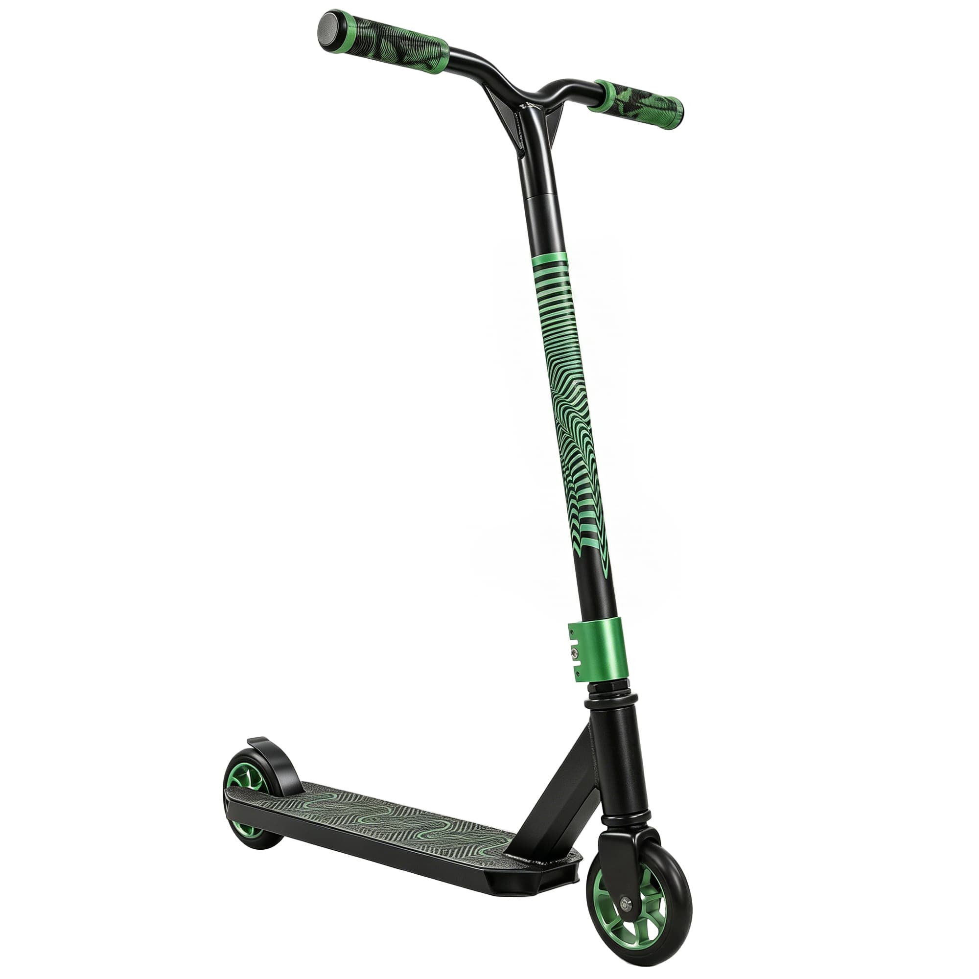 SPORTNOW Trottinette acrobatique pour figures Trottinette Freestyle avec roulements ABEC-9 Roues 120 mm Rotation 360° pour Skatepark Vert