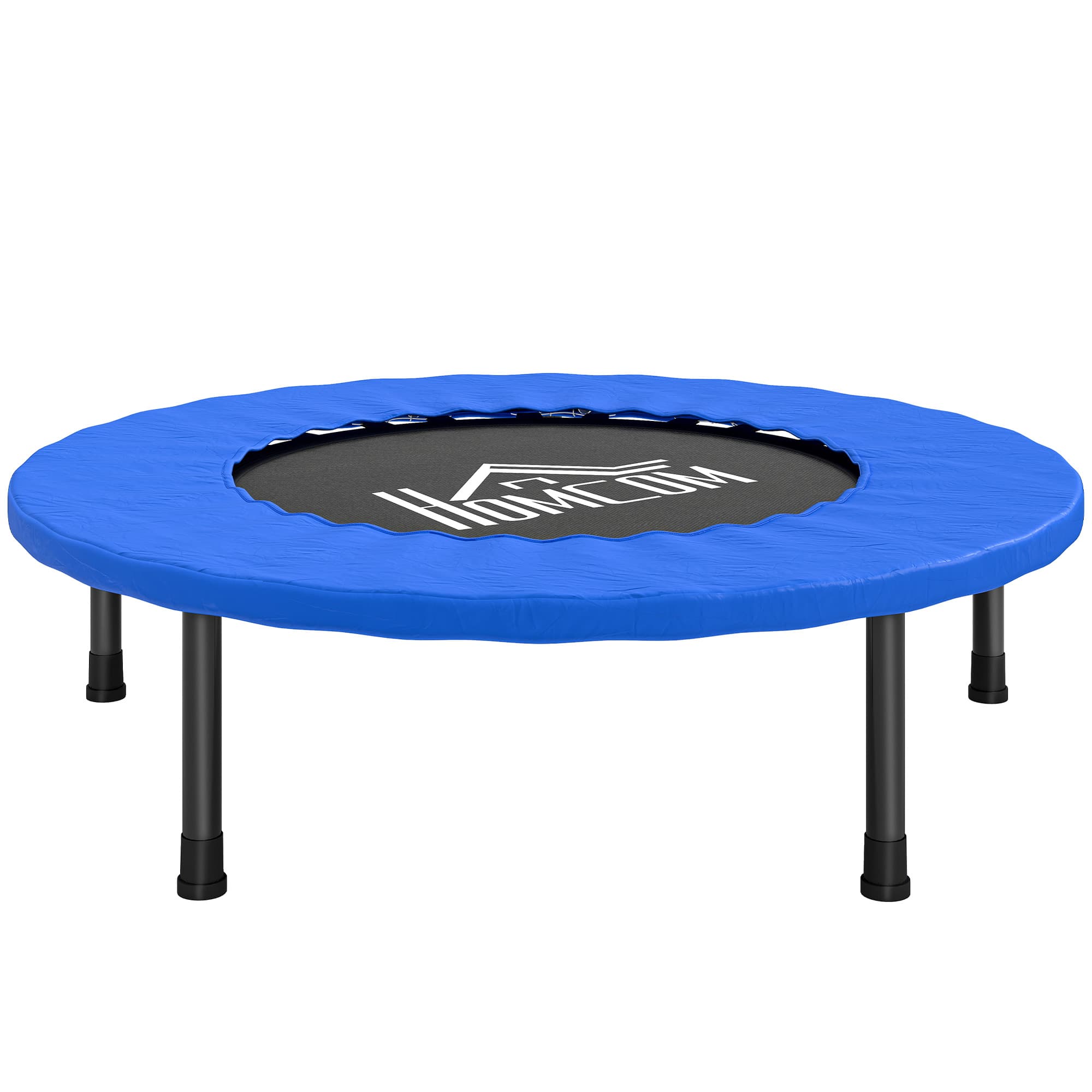HOMCOM trampoline de yoga fitness, 16 cm de diamètre, pour exercices cardio, charge 100 kg, Ø 81 x 22,5 cm Aosom France