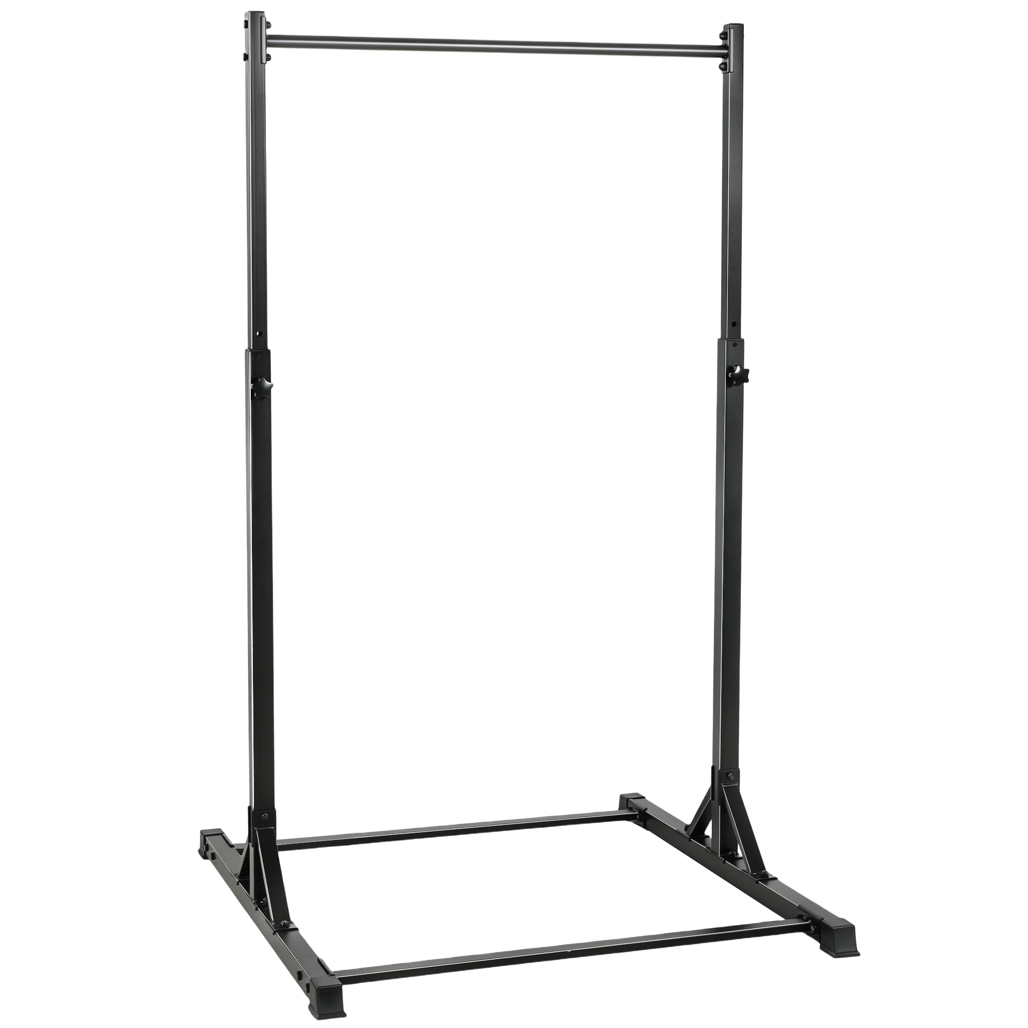 SPORTNOW Station de musculation et barre de traction power tower 200 kg avec 8 niveaux de hauteur noir