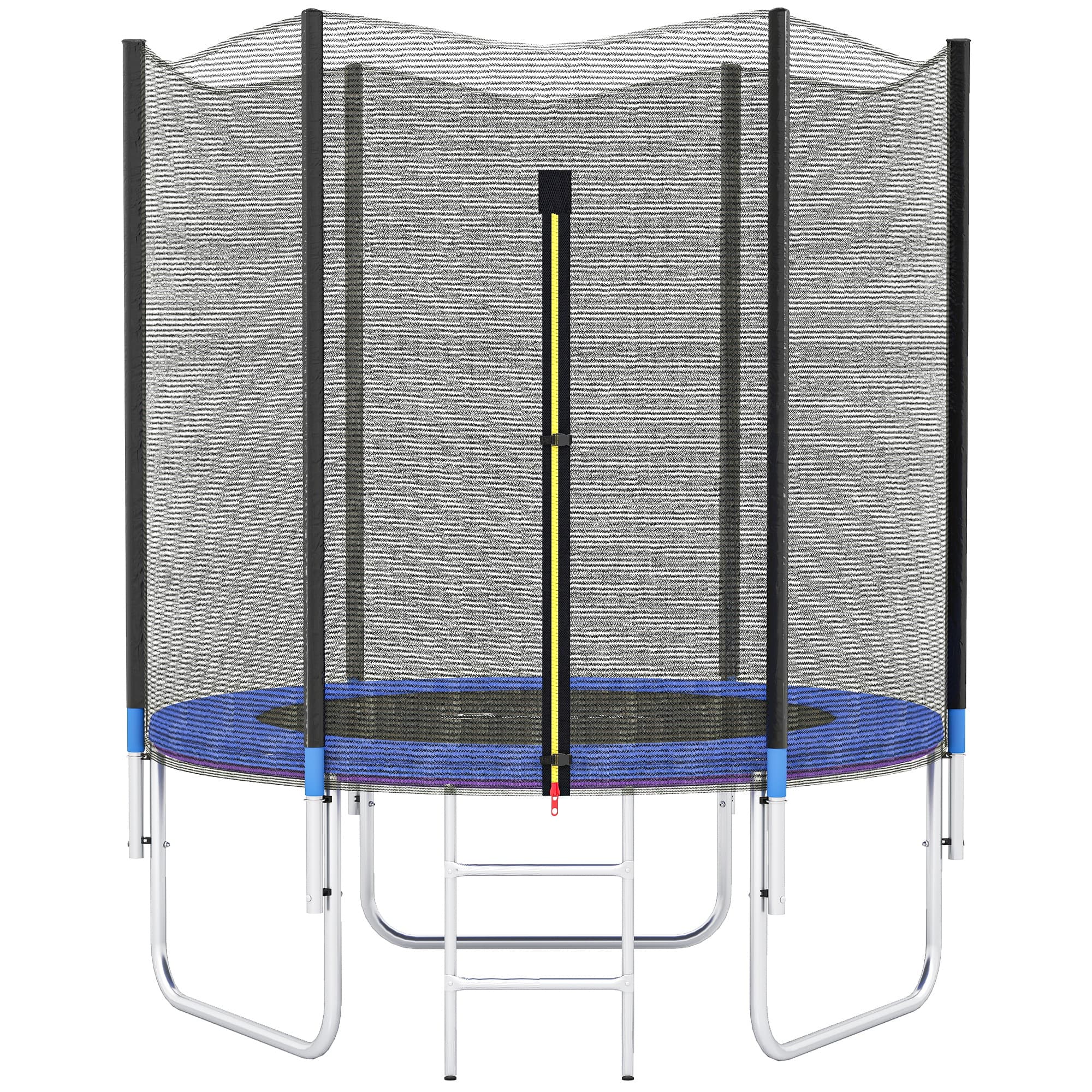 SPORTNOW Trampoline d'extérieur avec filet de sécurité Ø180 cm pour enfants et adultes