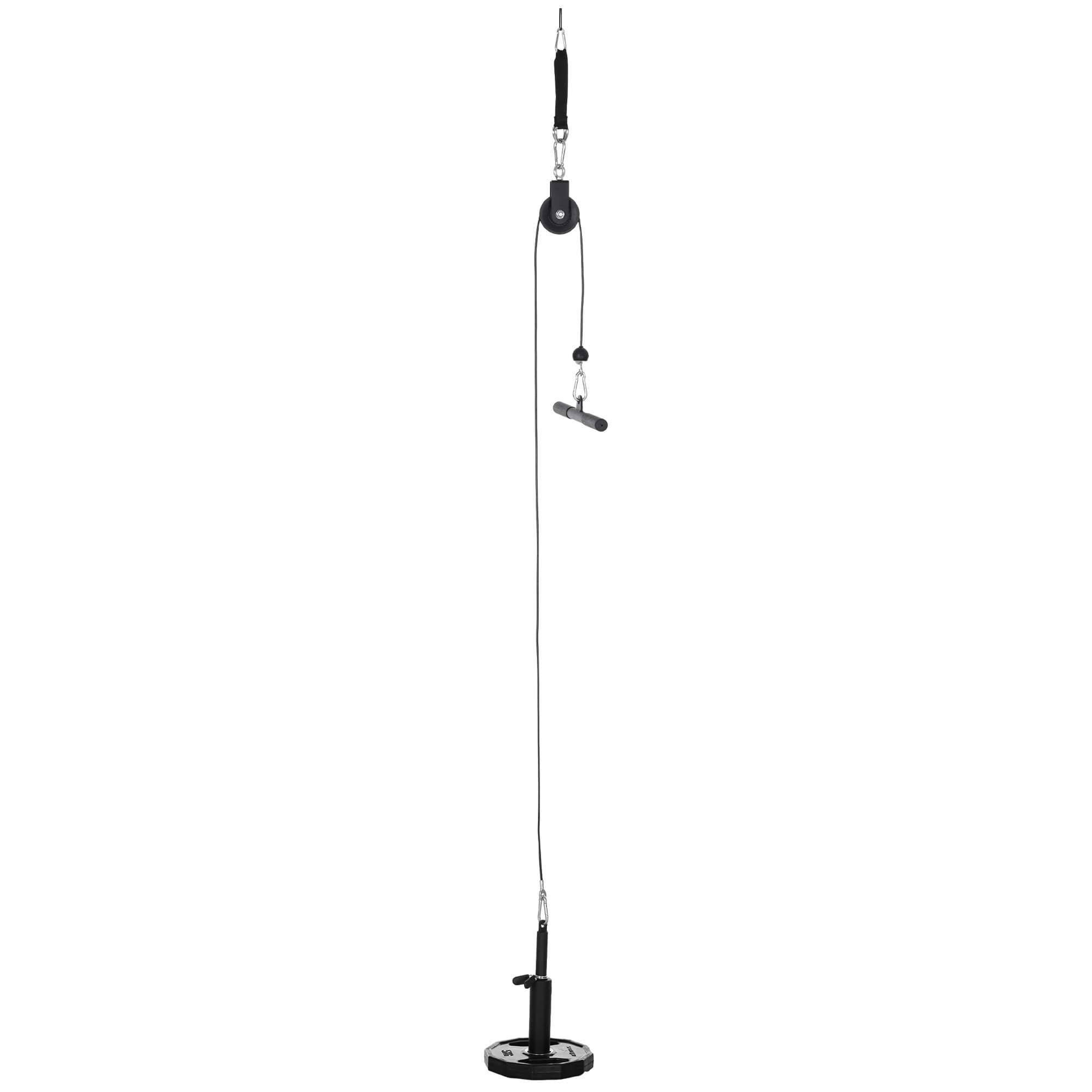 SPORTNOW Système de poulie d'entraînement des triceps pour traction LAT biceps, triceps, épaules, dos, avant-bras