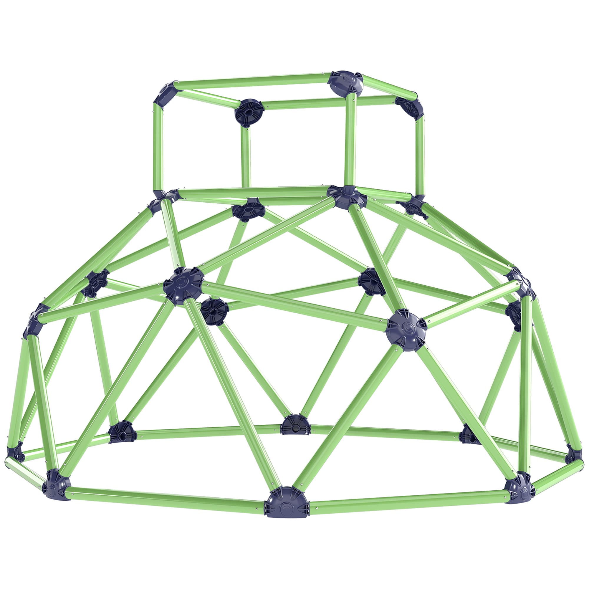AIYAPLAY Dôme d'escalade enfant 183 cm, cage à grimper, intérieure et extérieure, charge 90 kg, assemblage facile, vert