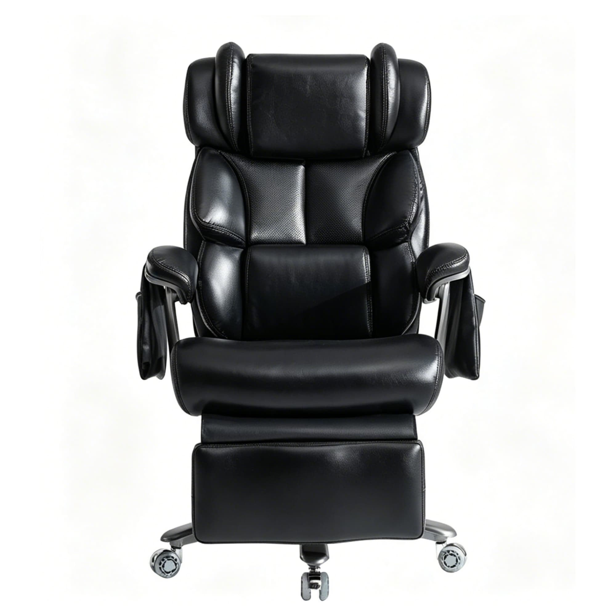 XXL Chaise de bureau ergonomique, Noir Aosom France