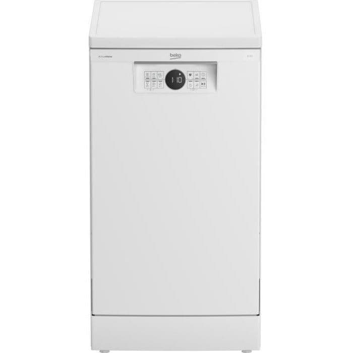 Lave-vaisselle pose libre BEKO BDFS26041WQ - 10 couverts - Induction - 45 cm - 45 dBA - Classe C - Blanc