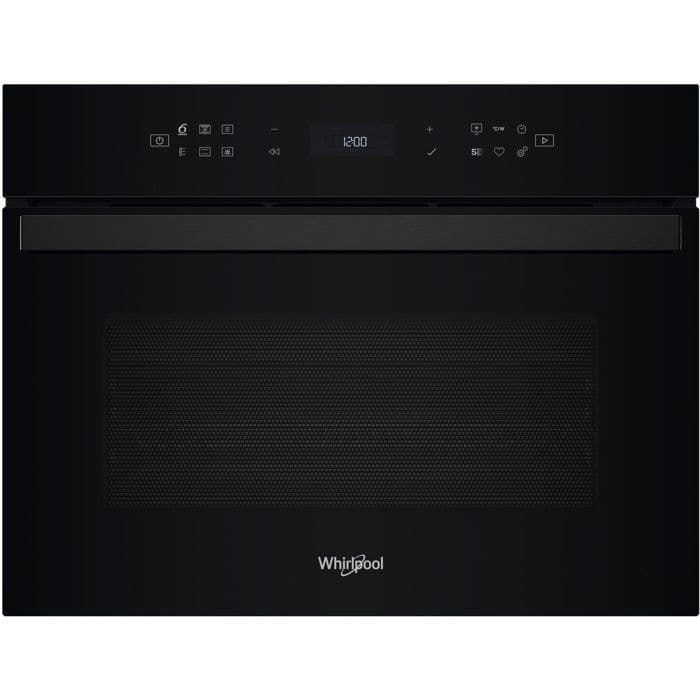 Micro-ondes combiné encastrable - WHIRLPOOL - WCW6O7HTBF - Noir - 59,5 x 55,4 x 45,5 cm
