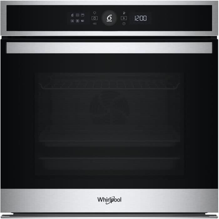 Four encastrable - WHIRLPOOL - WOI4IS8PM0XAF - 73 L - Pyrolyse - Inox - A+